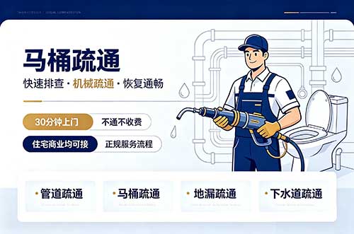 商丘马桶疏通